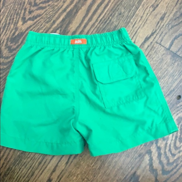 Boutique Bright green pull-up shorts - Picture 4 of 5